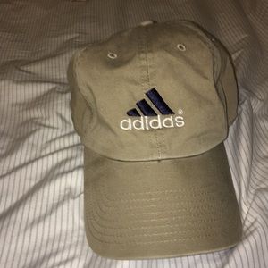 Tan adidas dad hat